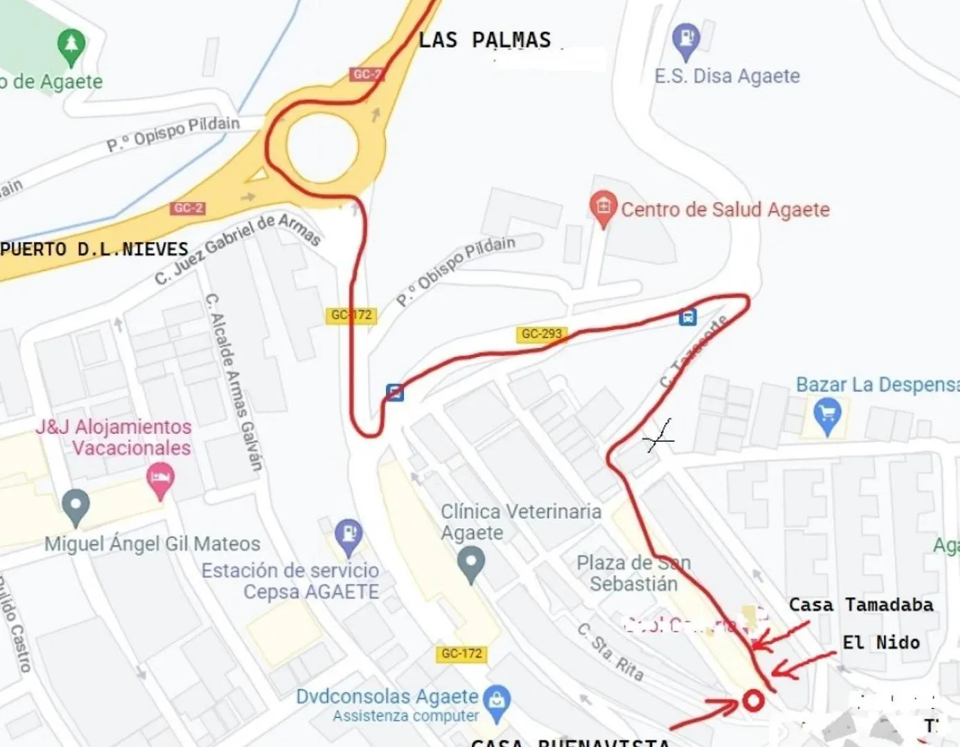 Hébergement de vacances Villa Casa Buenavista Agaete à Agaete
